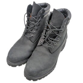 Timberland ティンバーランド /6 インチダブルカラー ブーツ靴/73541/42/ブラック/翌日配送可【♂】【B】【メンズ】/b251024★■594728【中古】