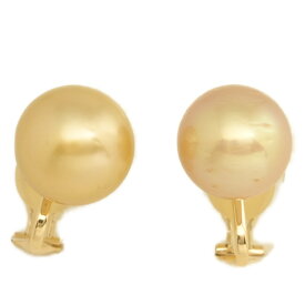 白蝶ゴールドリップ・白蝶真珠/シロチョウ/サウスシーパール/イヤリング/K18YG-9.2g/イエローゴールド 翌日配送可【♀】【S】【レディース】/h251107★■595192【中古】