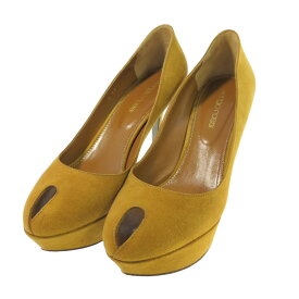 sergio rossi セルジオロッシ スエード・パンプス靴/36 1/2/ブラウン/翌日配送可【♀】【A】【レディース】/b251107★■595751【中古】