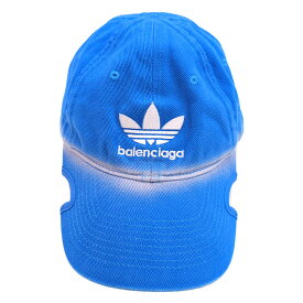BALENCIAGA バレンシアガ adidas Trefoil Balenciaga Logo Cap・アディダス ベースボール（BBキャップ）帽子/723749/翌日配送可【S】【メンズ・レディース】/b251111★■595978【中古】