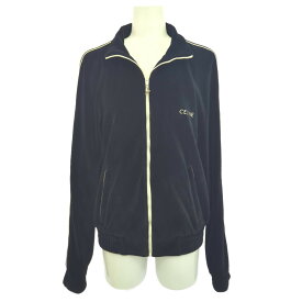 (限定値下げ) CELINE セリーヌ トラックジャケット トリオンフ ジャージ/2Y33G748Q.38AW/160/80A/ブラック/プレゼント【♀】【S】【レディース】/b251127★■598006【中古】