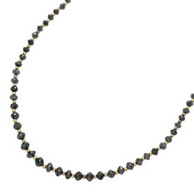 21ct/ブラックダイヤモンド ネックレス・ペンダント/K18YG/750-7.1g/イエローゴールド/プレゼント/記念日【♀】【A】【レディース】/h251205★■597395【中古】