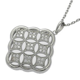 0.34ct/ダイヤモンドネックレス・ペンダント/Pt900-Pt850-8.7g/プラチナ 翌日配送可【♀】【S】【レディース】/h251210★■598995【中古】
