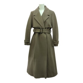(限定値下げ) tocco closet トッコクローゼット ベルト付き ヨークデザイン ロングコート/186-158923/M/モカベージュ/翌日配送可【秋冬】【♀】【B】【レディース】/b251225★■599414【中古】