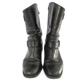 (ラスト1点) CHANEL シャネル 37 サイドジップ ブーツ靴/37/ブラック/翌日配送可【♀】【B】【レディース】/b260110★■601765【中古】