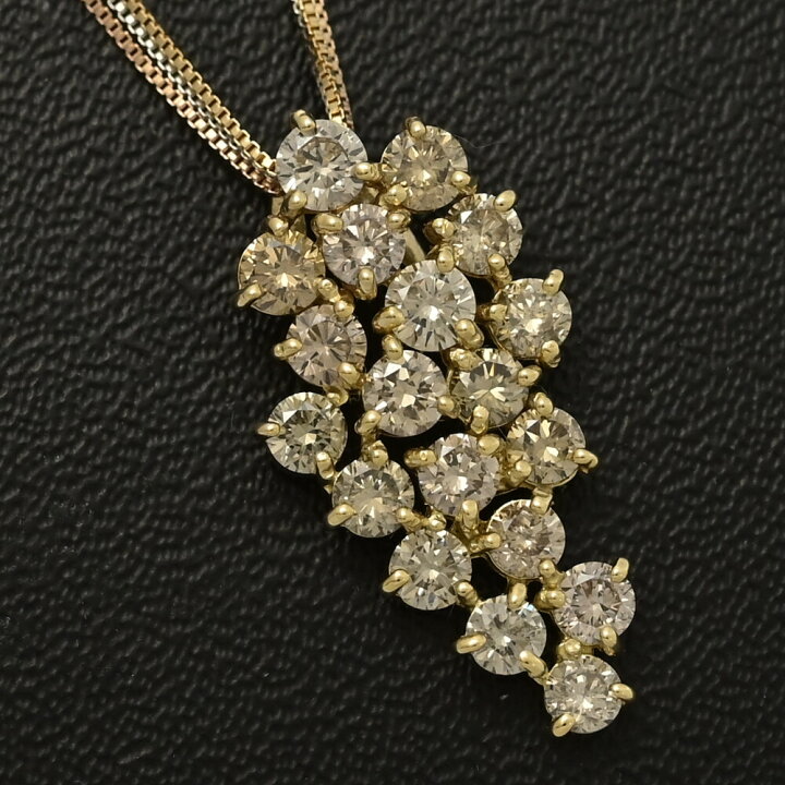 楽天市場】(ラスト1点) FD:1.1ct/葡萄モチーフ 19P ブラウン 