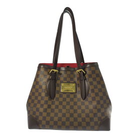 LOUIS VUITTON ルイヴィトン ダミエ・エベヌ・ハムプステッドGM・トートバッグ/N51203/ブラウン/ハンドバッグ【オールシーズン】【♀】【B】【レディース】/b260113★■601763【中古】
