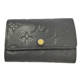 ラスト1点 LOUIS VUITTON ルイヴィトン モノグラム ミュルティクレ6 6連 キーケース キーリング M64421 ブラック【♀】【B】【レディース】/b260116★■602594【中古】