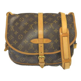 LOUIS VUITTON ルイヴィトン モノグラム ソミュール30 ショルダーバッグ/M42256/ブラウン【オールシーズン】【♀】【B】【レディース】/b260121★■602937【中古】