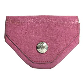 エルメス ヴァンキャトル コインケース コインパース 小銭入れ ミニ財布 ローズパープル シェーブル シルバー金具 HERMES【♀】【B】【レディース】/b260127★■603740【中古】