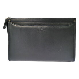 LANVIN ランバン クラッチバッグ セカンドバッグ 282262 ネイビー レザークラッチバッグ メンズ レディース 通勤 出張【オールシーズン】【A】【メンズ・レディース】/b260128★■604119【中古】