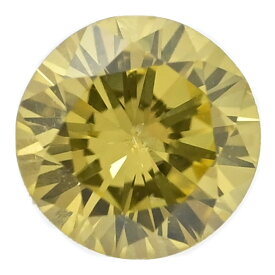 美品 0.288ct イエローダイヤモンド カラーダイヤモンド トリートメント 放射線処理 ルース Loose FANCY DEEP YELLOW パーツ 【S】【メンズ・レディース】/h260313★■608611【中古】