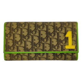 Christian Dior クリスチャンディオール トロッター 長財布 ブラウン【♀】【B】【レディース】/b260407★■610811【中古】