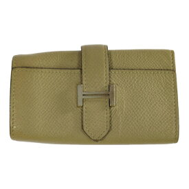 HERMES エルメス ベアン 4連キーケース ベージュ 【B】【メンズ・レディース】/b260414★■611431【中古】