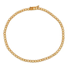 1ct テニスセッティング ダイヤモンドブレスレット K18YG/750-3.8g イエローゴールド【S】【メンズ・レディース】/h260416★■611703【中古】