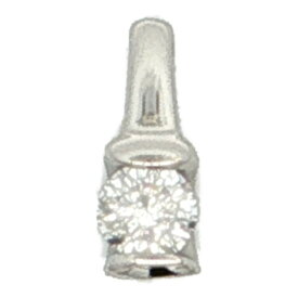 0.303ct 1P ダイヤモンド ペンダントトップ Pt1000-1.2g プラチナ【♀】【S】【レディース】/h260420★■610981【中古】