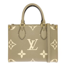 LOUIS VUITTON ルイヴィトン オンザゴーPM 2WAY ハンドバッグ M45779 トゥルトレールクレーム【♀】【A】【レディース】/b260427★■613004【中古】