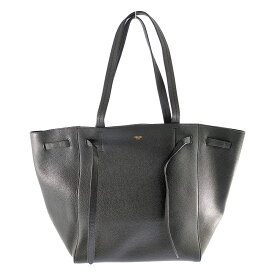 CELINE セリーヌ スモールカバファントム トートバッグ ブラック 通勤 通学【オールシーズン】【A】【メンズ・レディース】/b260609★■617113【中古】