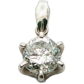 1.038ct 1P ダイヤモンドペンダントトップ Pt900-1.3g プラチナ 【♀】【A】【レディース】/h260711★■619899【中古】