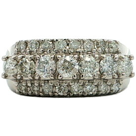 1.00ct ダイヤモンドリング 指輪 Pt900-5.7g 7号 #47 プラチナ【♀】【N】【レディース】/h260813★■621676【中古】