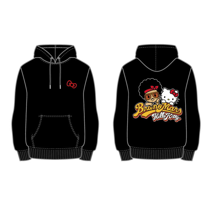 楽天市場】BRUNO MARS x HELLO KITTY HOODIE : 楽天グッズ 