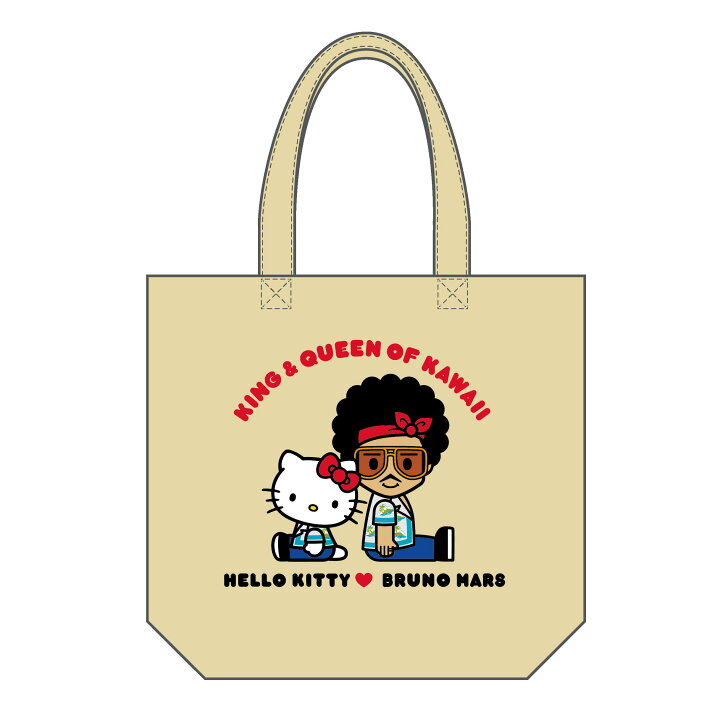 楽天市場】BRUNO MARS x HELLO KITTY TOTE BAG : 楽天グッズ