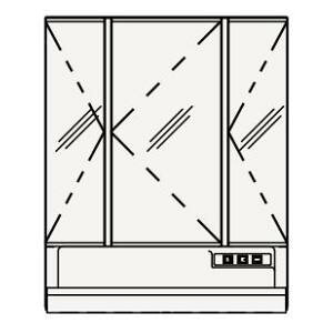 �N���i�b�v. M-753NFNW �~���[�L���r�l�b�g FANCIO(�t�@���V�I) �X�L���P�A3�ʋ� �Ԍ�75cm ���[�J�[�����i