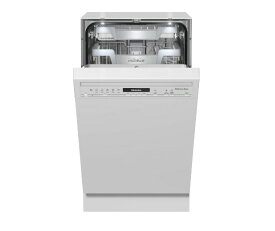 G-5844-SCI-BW Miele(ミーレ)食器洗い機 食洗機 メーカー取り寄せ ドア材取付専用タイプ 幅45cm ブリリアントホワイト 商品番号：11575780