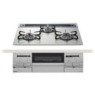 パロマ PD-743WS-60GH BRilliOα ブリリオアルファ 60cmタイプ クリアガラストップ 水なし両面焼グリル …