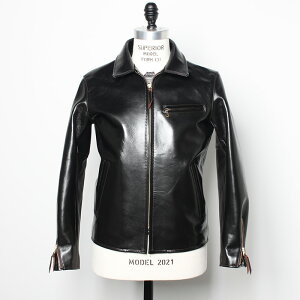 y Cc[U[ Be[W z[X Cg VOC_[X WPbg ubN z Y'2 LEATHER PR-65 VINTAGE HORSE LIGHT SINGLE RIDERS JACKET BLACK TCY36`42