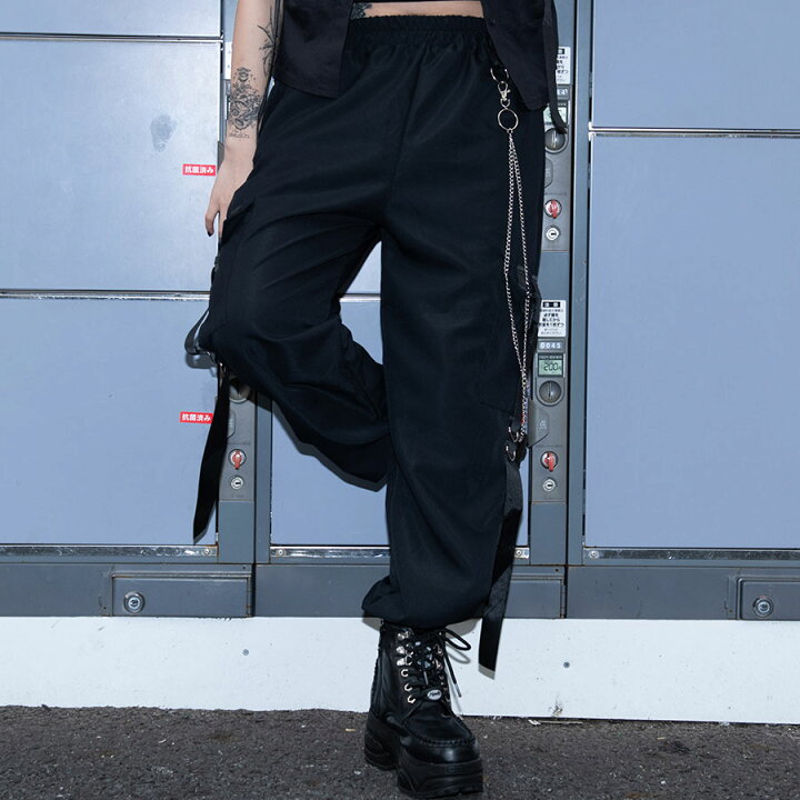 楽天市場 Izblack イズブラック パラシューツシャツ カーゴパンツ 全1色 あす楽対応 返品 交換対象商品 シャツ カーゴパンツ セットアップ ピープス系 地雷系 サブカル系 送料無料 Civarize公式ストア