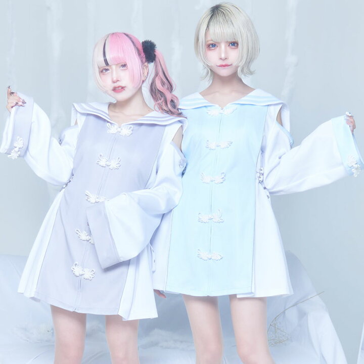 楽天市場】ililil【イルイルイル】チャイナセーラージャージ/全2色 