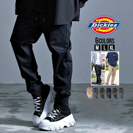 "Dickies【ディッキーズ】ツイルバックシャーリングイージーパンツ/全6色"テーパードパンツ メンズ 大人 チノパンツ チノパン ワイドパンツ イージーパンツ ワークパンツ ブランド M L XL ブラックアメカジ アウトドア 男性 男 ファッション ブラック 黒