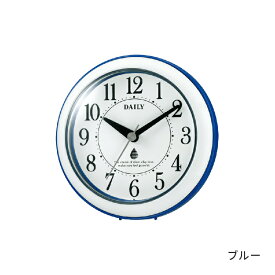 リズム 公式 | おふろ 掛け 時計 置き 時計 掛け置き 置き掛け 兼用 バス クロック お風呂 時計 フック 付き 強化 防滴 防塵 濡れてもOK 小型 直径11.8cm コンパクト ステップ秒針 長風呂 半身浴 | 4KG711 [ アクアパークDN ]