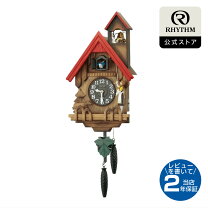 楽天市場】リズム時計工業 リズム カッコーチロリアンr 4mj732rh06 