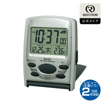 楽天市場】リズム時計 デジタルトラベルクロック R107DNの通販