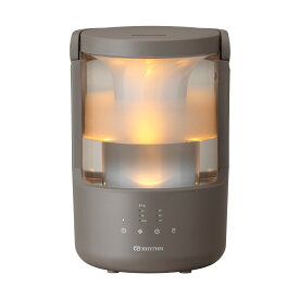 リズム 公式 | 加湿器 超音波式 [ お手入れ簡単 ＆ タンク乾燥機能 ] 7畳対応 小型 タンク容量 2L アロマ オイル 対応 自動運転 OFFタイマー 雲海 照明 ライト リビング 寝室 インテリア | 9YYA64RH [ MIST 250 ]