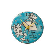 Alice/Pottery Clock
