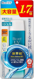 ビオレ 日焼け止め ビオレUV アクアリッチ ウォータリージェル 155ml SPF50+ / PA++++