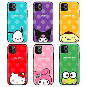 79 |`bR N~ ||v n[LeB }CfB 낯낯 iPhone Galaxy P[X Jo[ X}zP[X Sanrio Characters Dot Face Magnetic Card Mirror Bumper IC Suica J[h[\