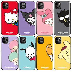 79 TI TCh s[Ju[ iPhone Galaxy }Olbg J[h hA op[ P[X Jo[ X}zP[X Sanrio Characters SIDE PEEKABOO Magnetic Card Door Bumper Case Cover J[h2[łp ~