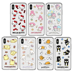 79 TI ANV iPhone Galaxy [[ P[X Jo[ X}zP[X Sanrio Characters Action Clear Jelly CASE COVER