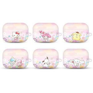 79 TI t[ GA[|bY v 2 1 3 n[h P[X Jo[ SANRIO CHARACTERS FLOWER AirPods Pro 2nd 1st 3rd Hard Case Cover L[z_[t