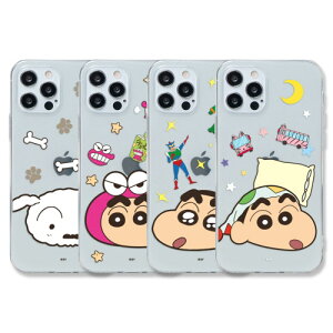 CQ �N���������񂿂�� �W���C�A���g iPhone Galaxy �����[���[ �P�[�X �J�o�[ �X�}�z�P�[�X CRAYON SHINCHAN GIANT FACE CLEAR JELLY CASE COVER