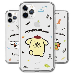 79 TI fBm iPhone Galaxy [[ P[X Jo[ X}zP[X Sanrio Characters DINO CLEAR JELLY CASE COVER
