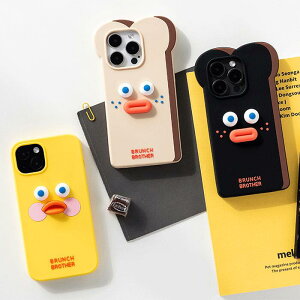 RO }l u` uU[ iPhone VR P[X Jo[ X}zP[X BRUNCH BROTHER SILICON CASE COVER