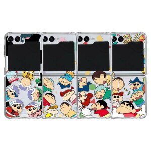 CQ N񂿂 xXgtY MNV[ Z tbv 3 4 5 [[n[h P[X Jo[ X}zP[X CRAYON SHINCHAN BEST FRIENDS Galaxy Z Flip 3 4 5 JELLY HARD CASE COVER