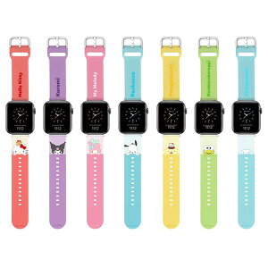79 TI s[N  AbvEHb` oh \tgoh xg 41mm 40mm 38mm xg voh AbvEHb`oh rvXgbv SANRIO Characters PEEK Translucence Apple Watch STRAP Ba