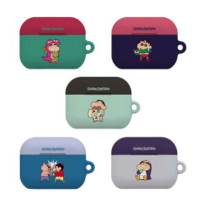 ONE クレヨンしんちゃん アクション ツートン エアーポッズ プロ 第1世代 第2世代 第3世代 ハード ケース カバー