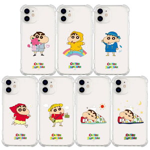 OC N񂿂 ̂ J[ J he  iPhone Galaxy n[h P[X Jo[ X}zP[X CRAYON SHINCHAN COLOR CAMERA BULLETPROOF TRANSPARENT CASE COVER